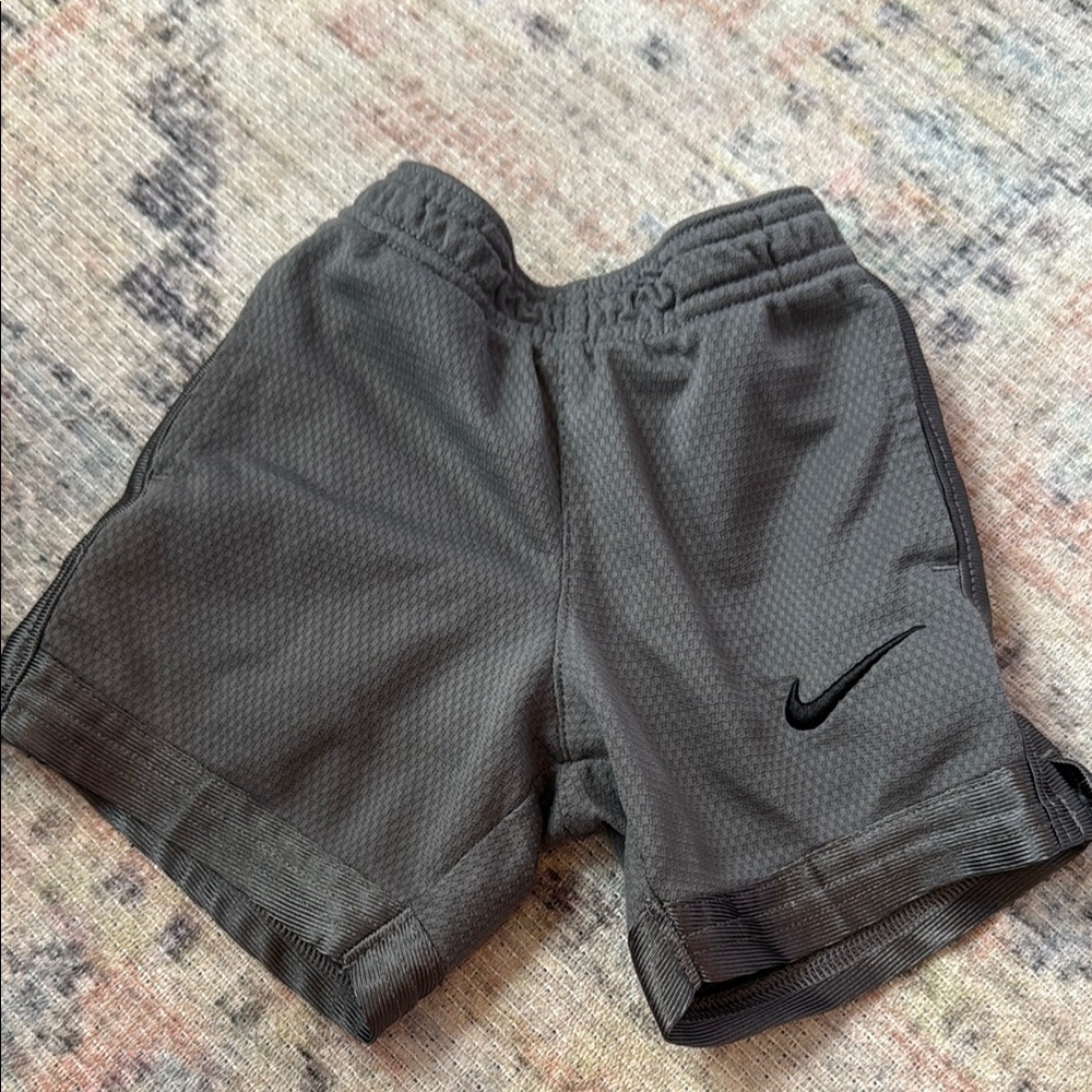 Nike Kids dri fit Dark Gray Athletic Shorts